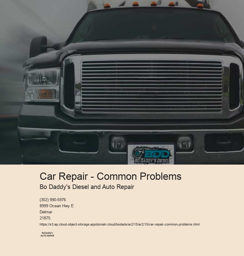 Car Repair - Common Problems