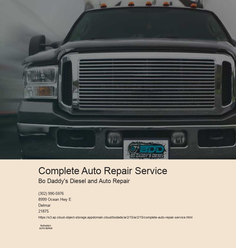 Complete Auto Repair Service