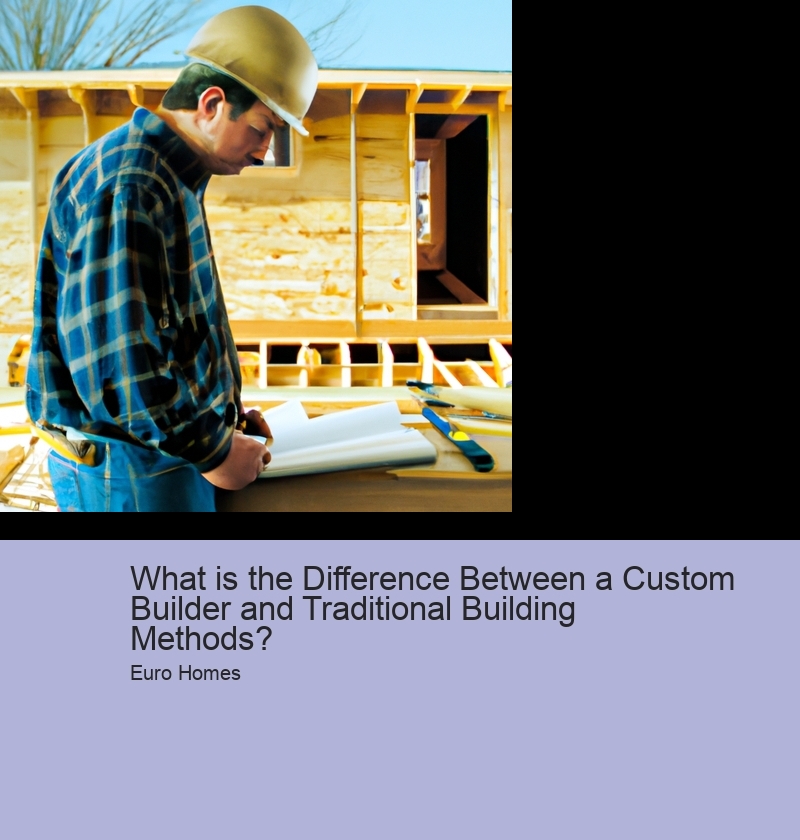 What is the Difference Between a Custom Builder and Traditional Building Methods? 