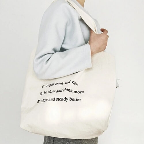 canvas shoulder bag